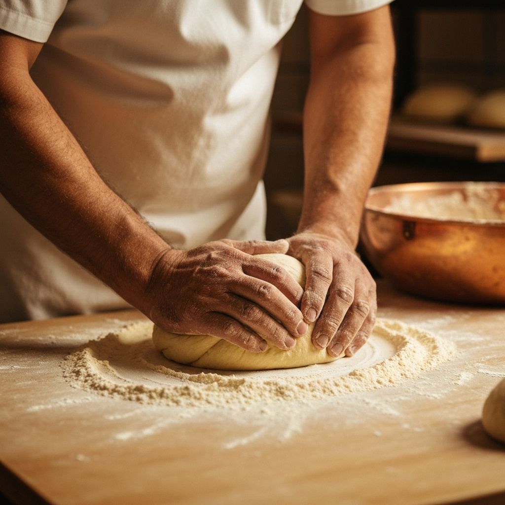 Proceso de horneado artesanal